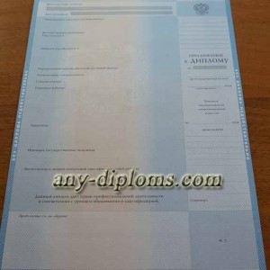 Диплом магистра 1997-2003 год
