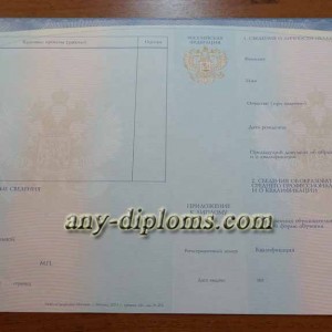 Диплом среднее профессиональное образование 2014-2017 год