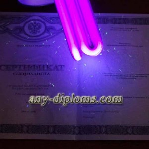 Сертификат специалиста